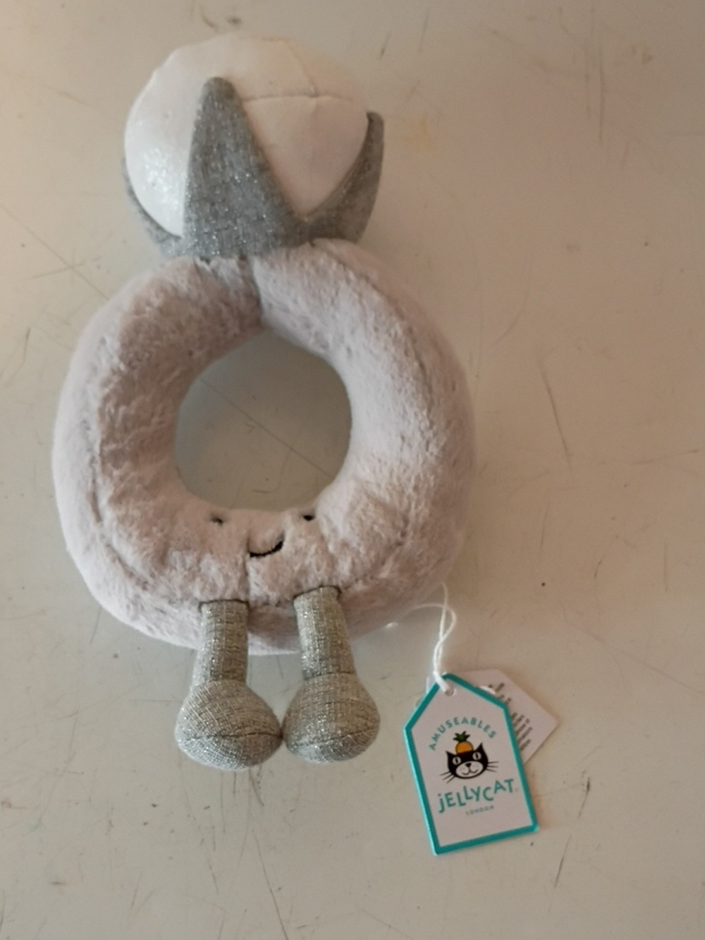 Jellycat Amuseables Diamond Ring Plush